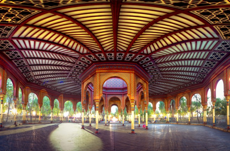 Santa María la Rivera, Kiosco Morisco, CDMX